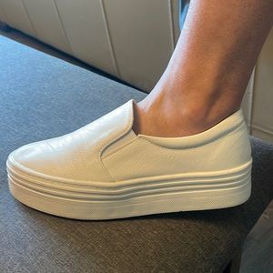 White sneaker